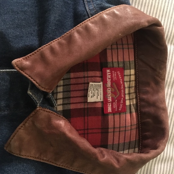 Marlboro denim jacket size XL - Picture 2 of 5